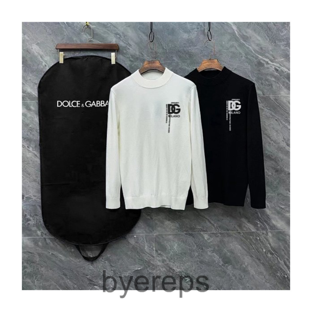 D & & G 3 Standard Complete Classic Printed Semi-turtleneck Sweater