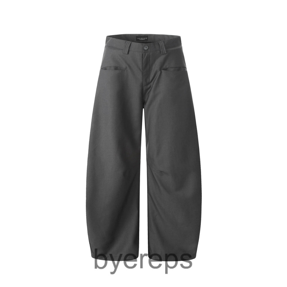 Dark Fog double leg washed denim