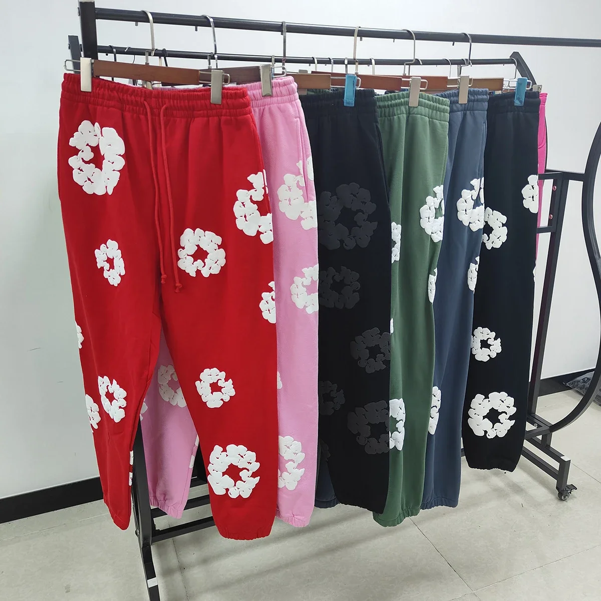 Denim Tears Cotton Wreath Sweatpants