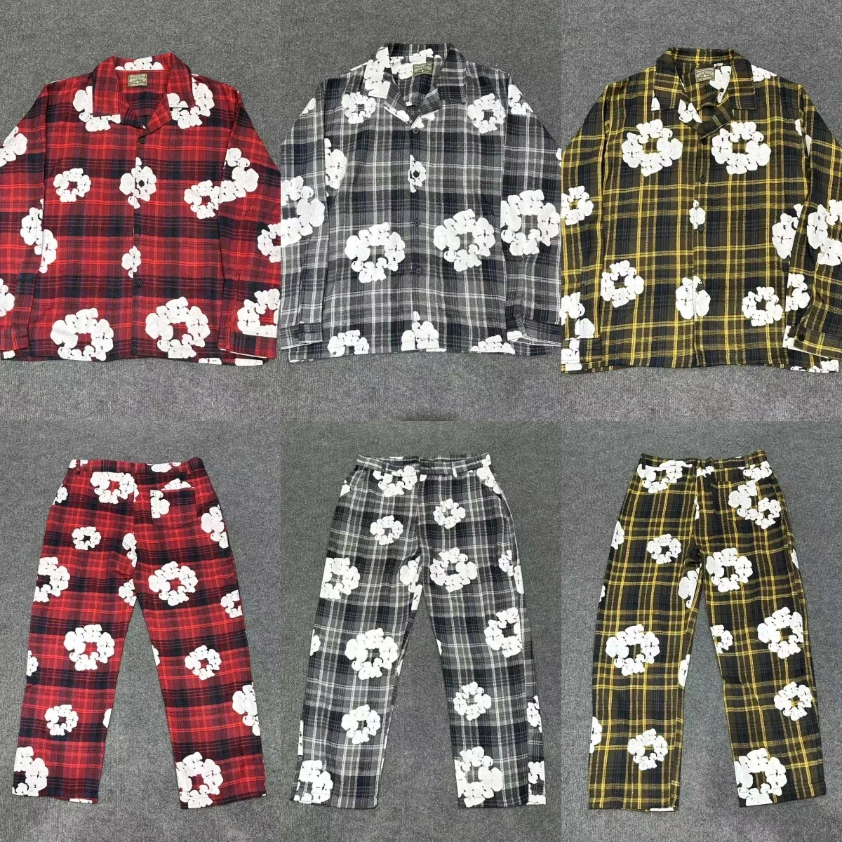 Denim Tears Plaid Set