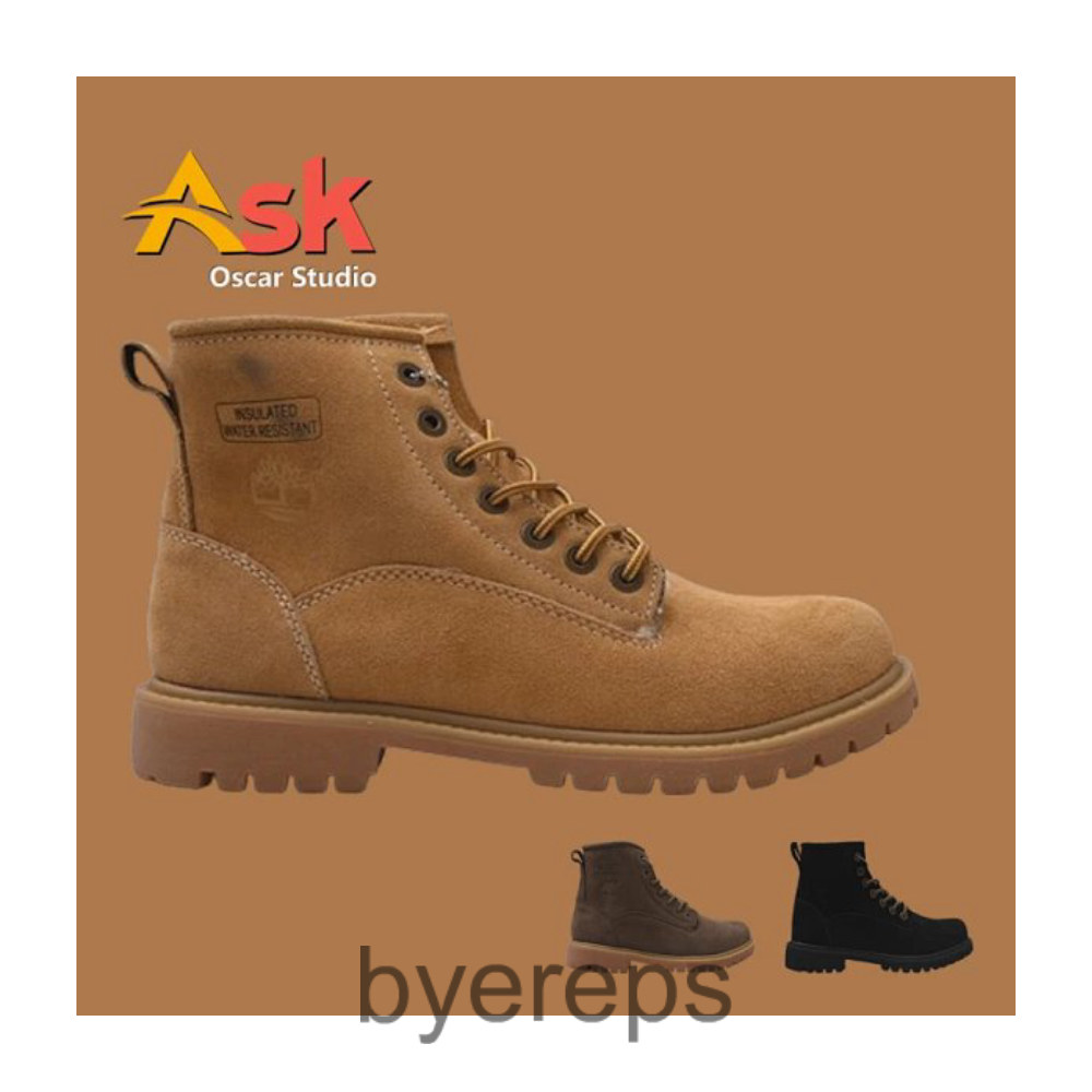 Designer Boots For Men 6 Inch Premium Waterproof Boot Cowboy Martin Booties Outdoor Bootes