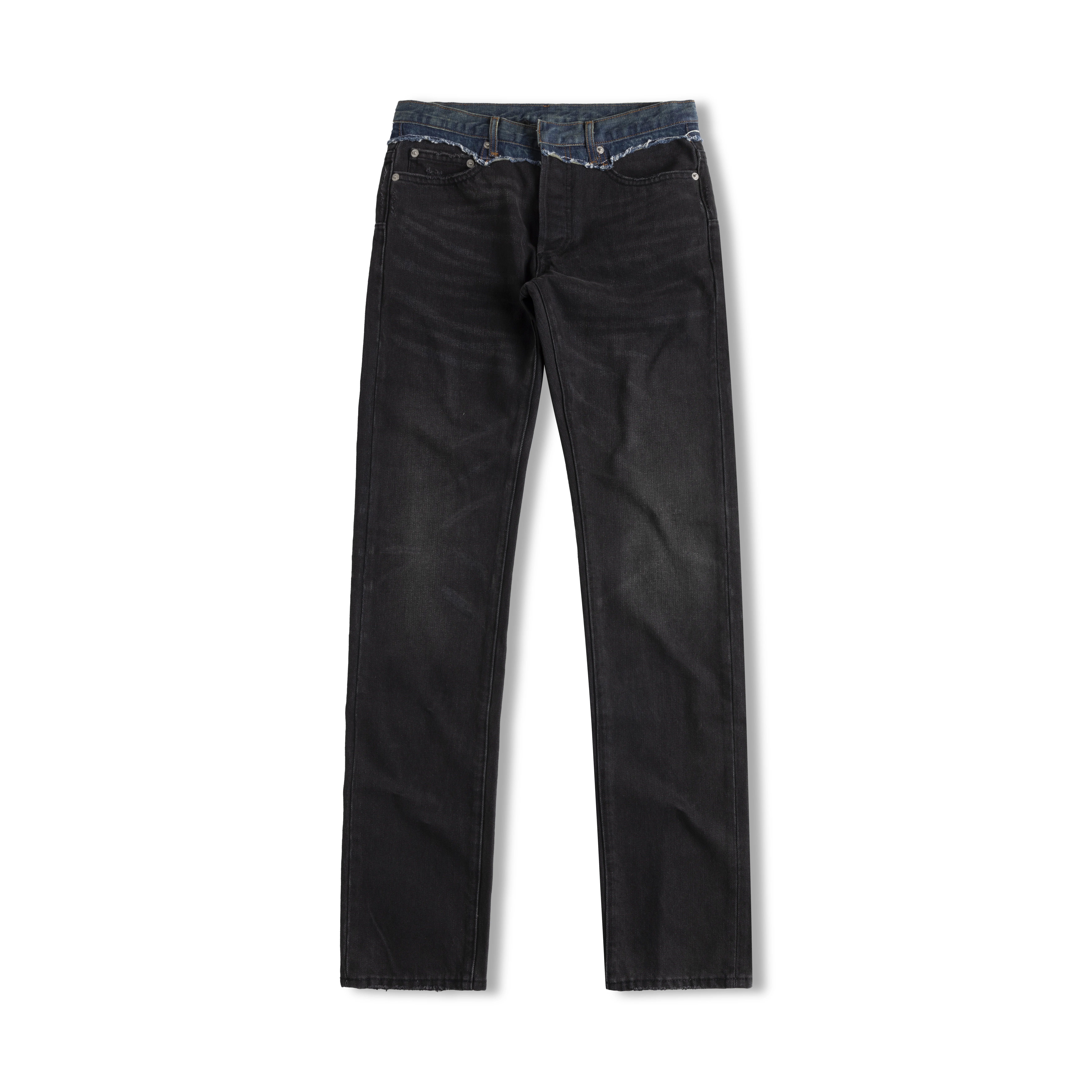 Dior Double Waist Denim (Black)