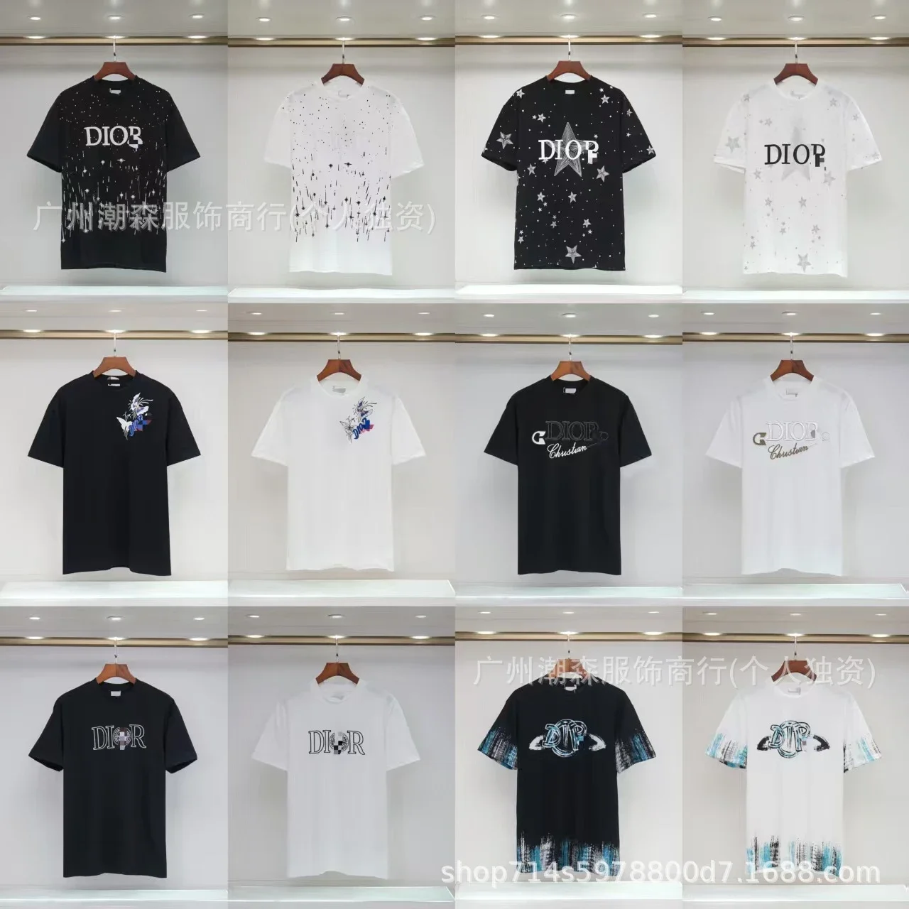 Dior Graphic T-Shirt Collection