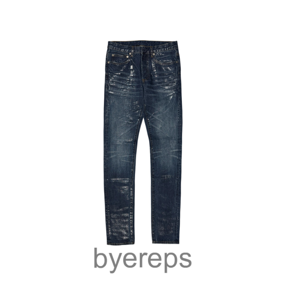 Dior Hedi Waxed Jeans