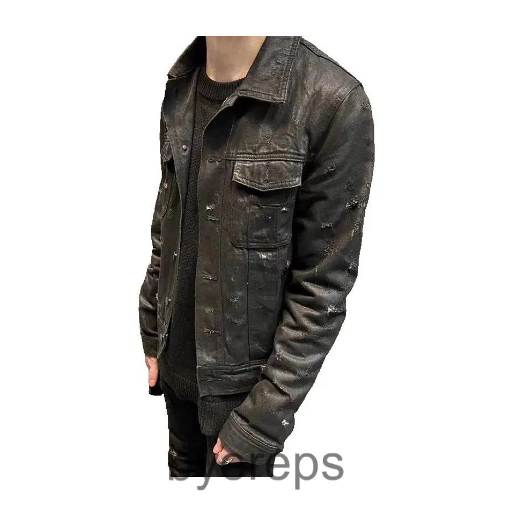 Dior waxed denim jacket