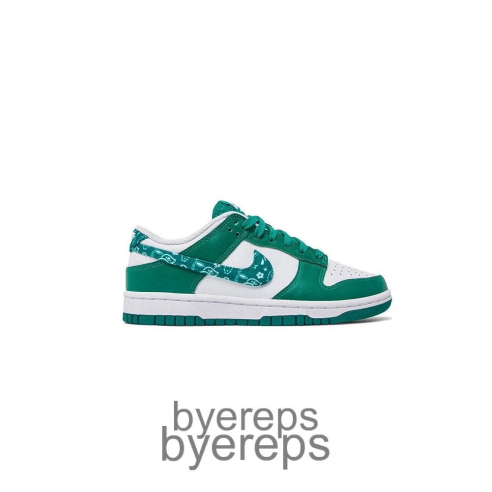 Dunk Low Green Paisley
