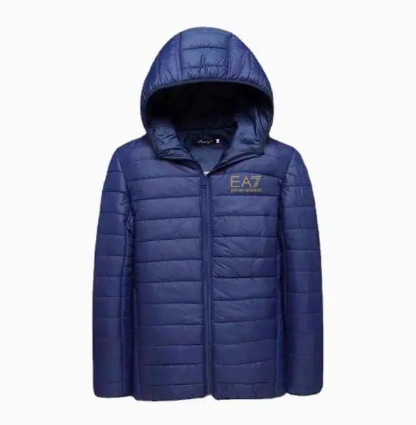 EA7 Logo Light Down Jacket