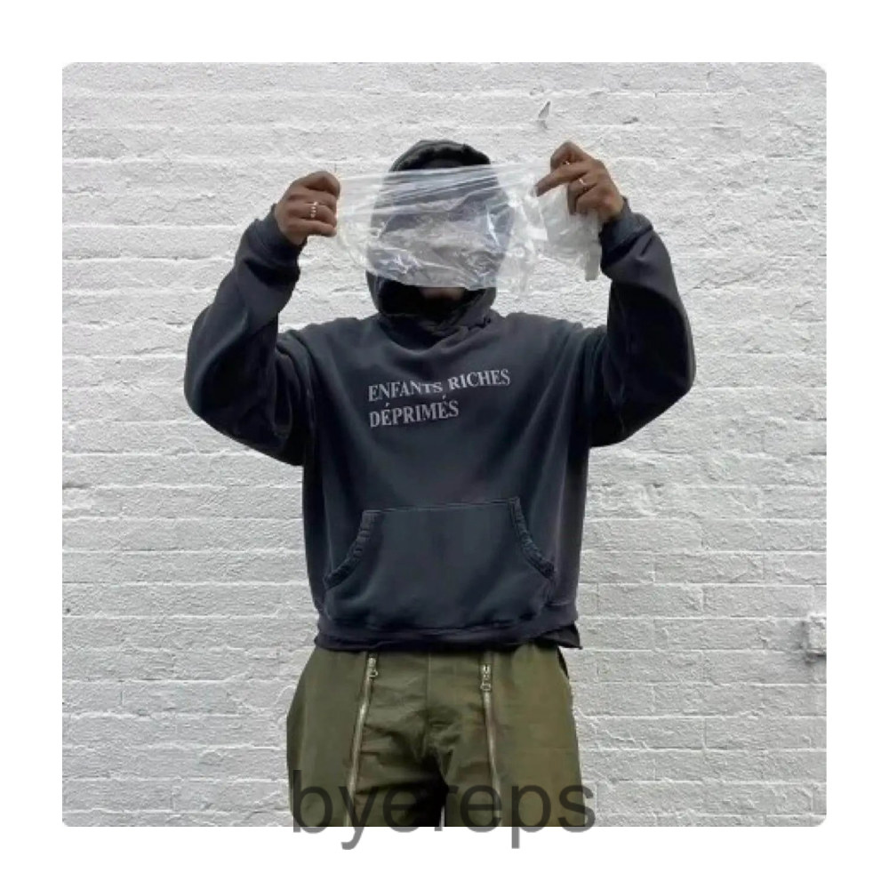 Enfants Riches Déprimés ERD Basic Logo Hoodie Red (Best Batch) — photo 3 of 4