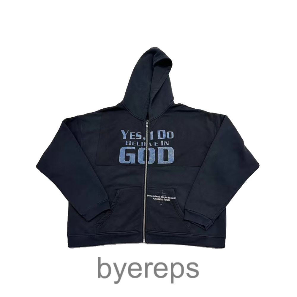 ERD "Believe In God" Zip Up Hoodie
