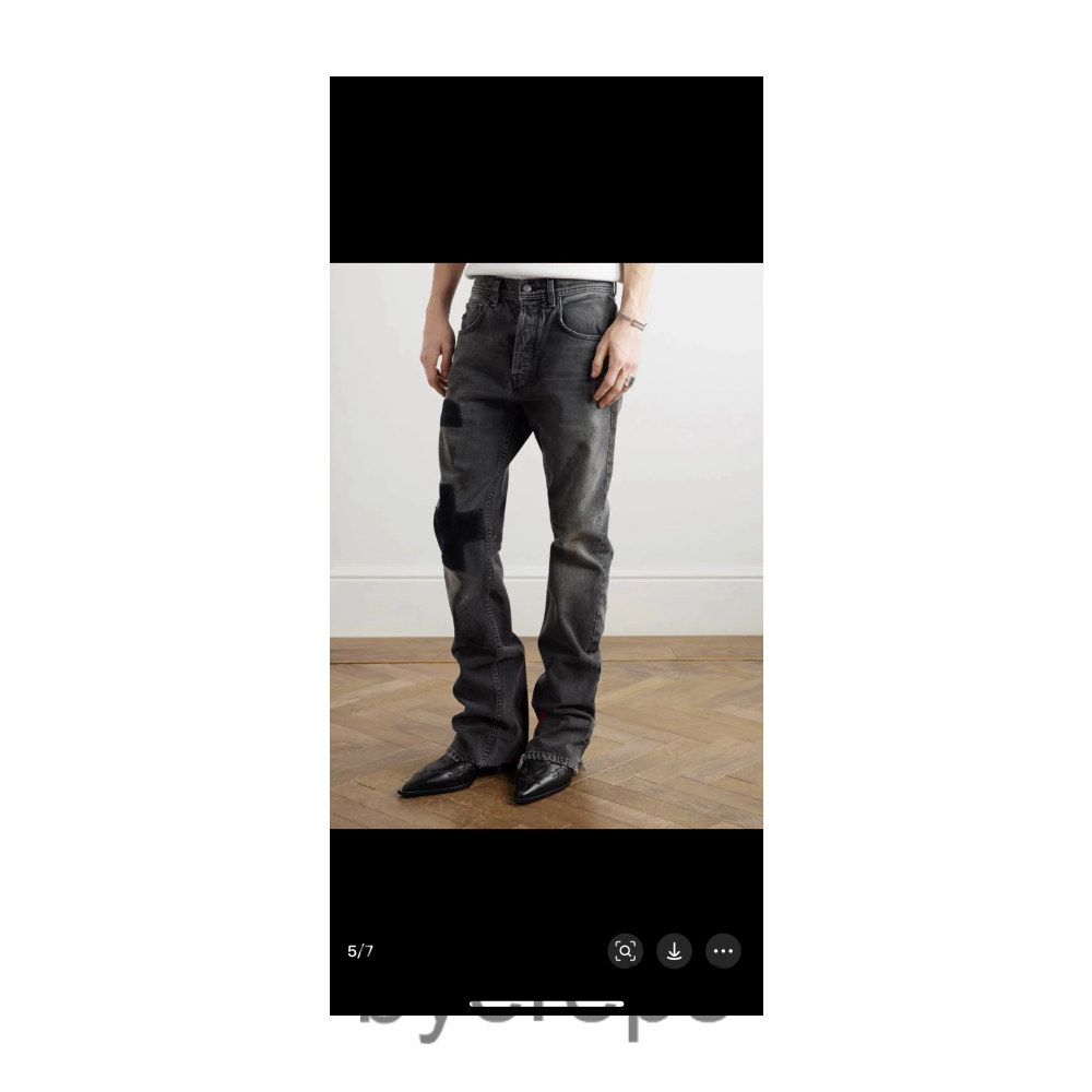 Enfants Riches Déprimés ERD Black Patchwork Denim — photo 2 of 4