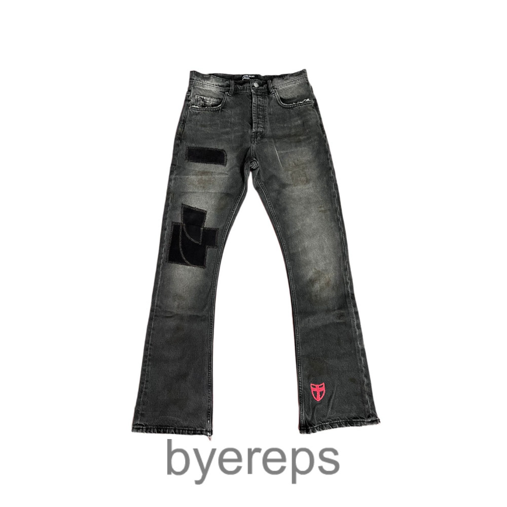 Enfants Riches Déprimés ERD Black Patchwork Denim — photo 3 of 4