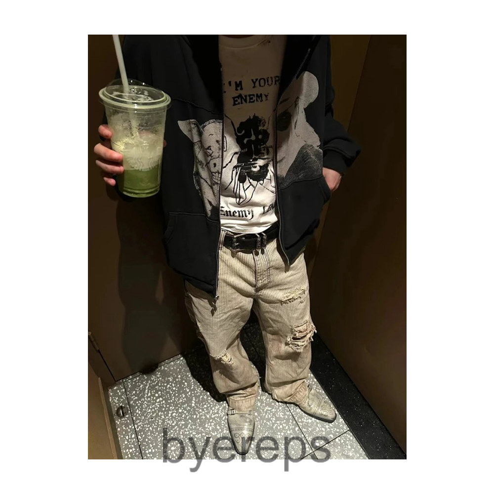 Enfants Riches Déprimés ERD Canvas Distressed Denim — photo 4 of 4