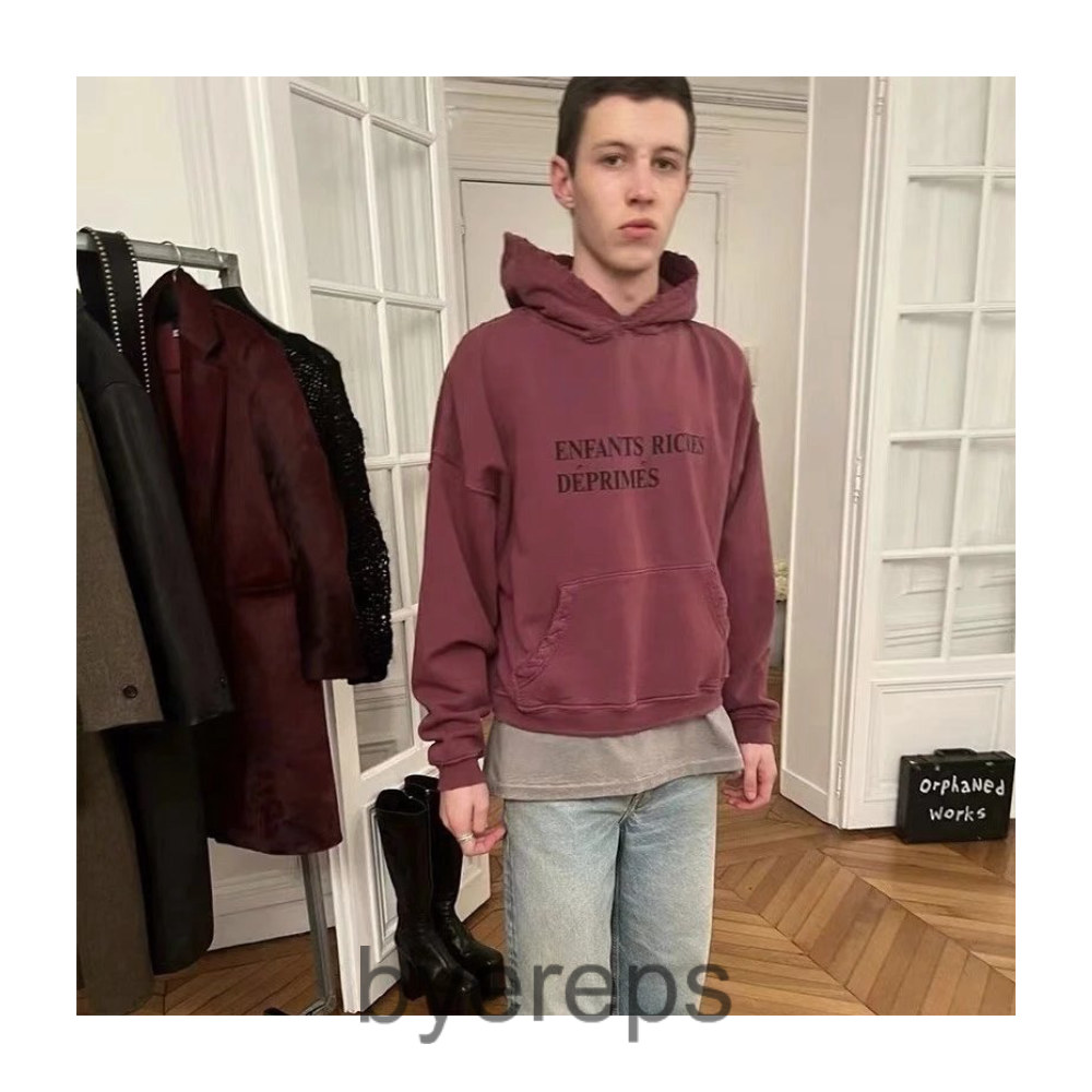 Enfants Riches Déprimés ERD Distressed Hoodie — photo 3 of 4