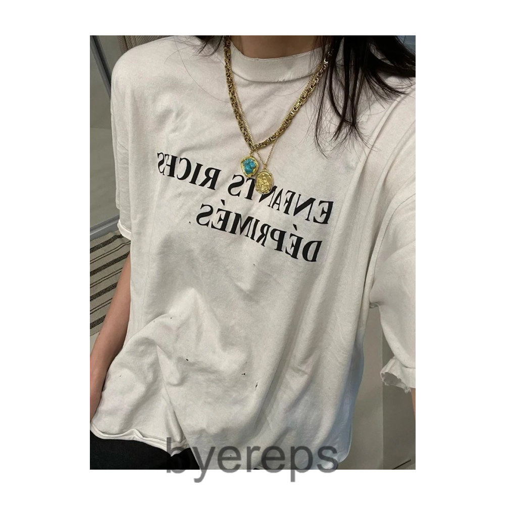 Enfants Riches Déprimés ERD Distressed White Shirt — photo 4 of 4