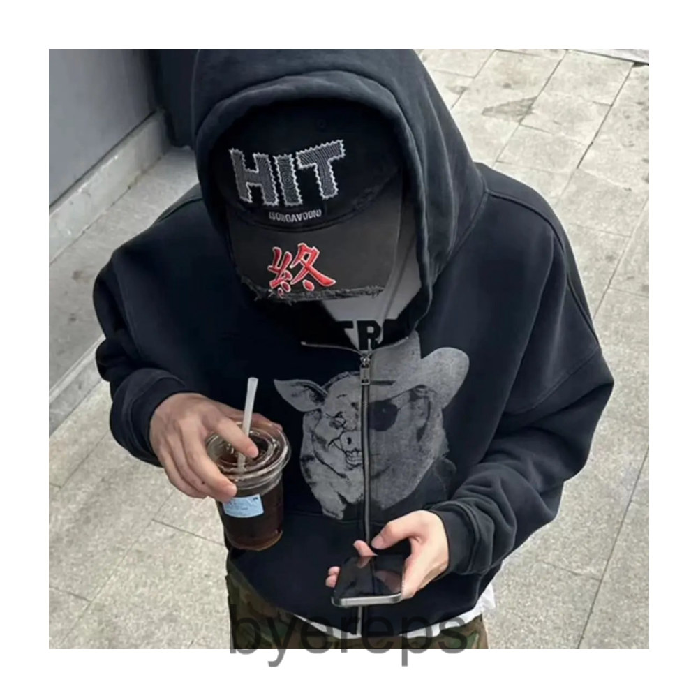 Enfants Riches Déprimés ERD graphic zip-up — photo 3 of 4