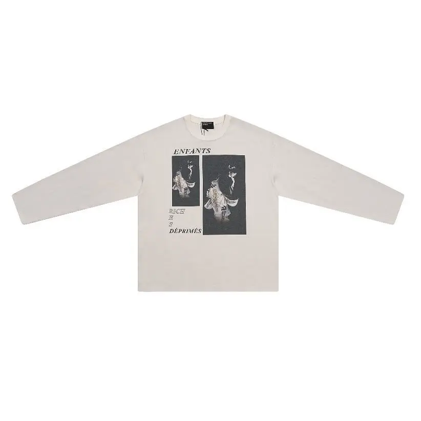 ERD Photo Print Long-Sleeve T-Shirt