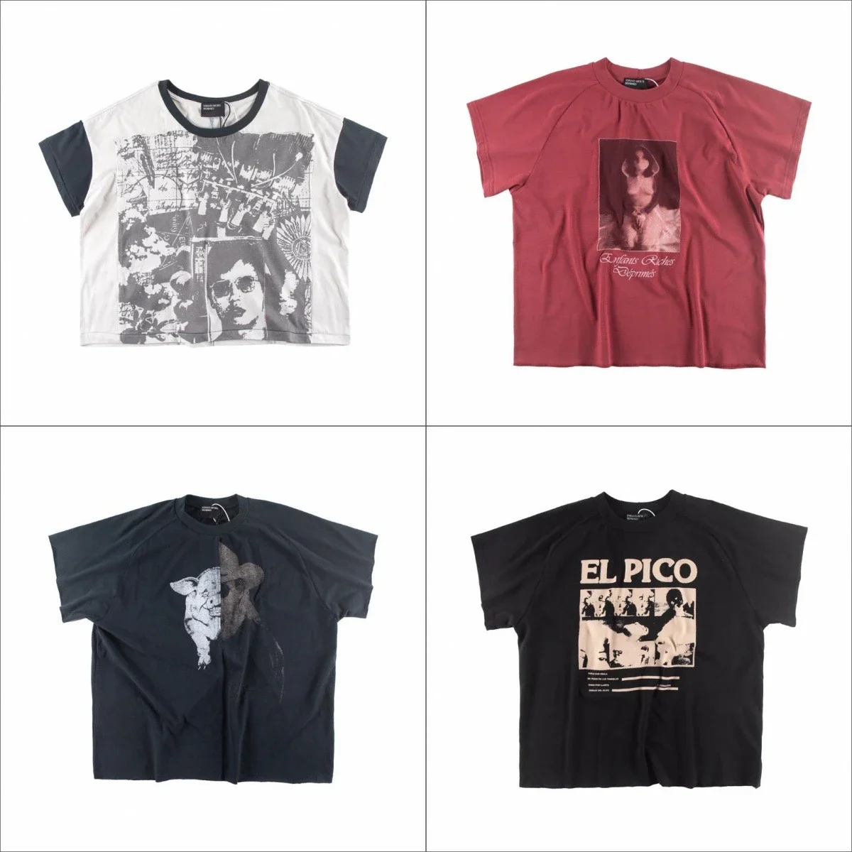 ERD Vintage Print T-Shirt