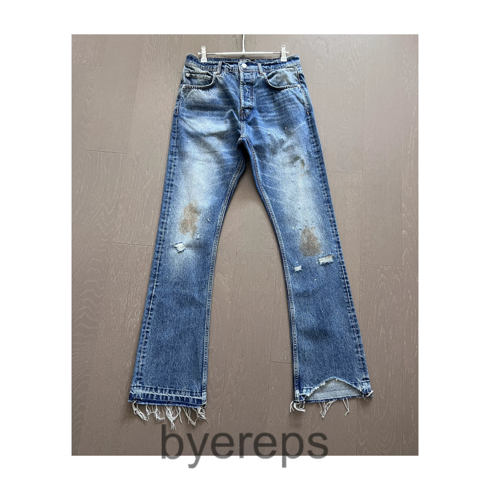 ERD Washed Flared Jeans
