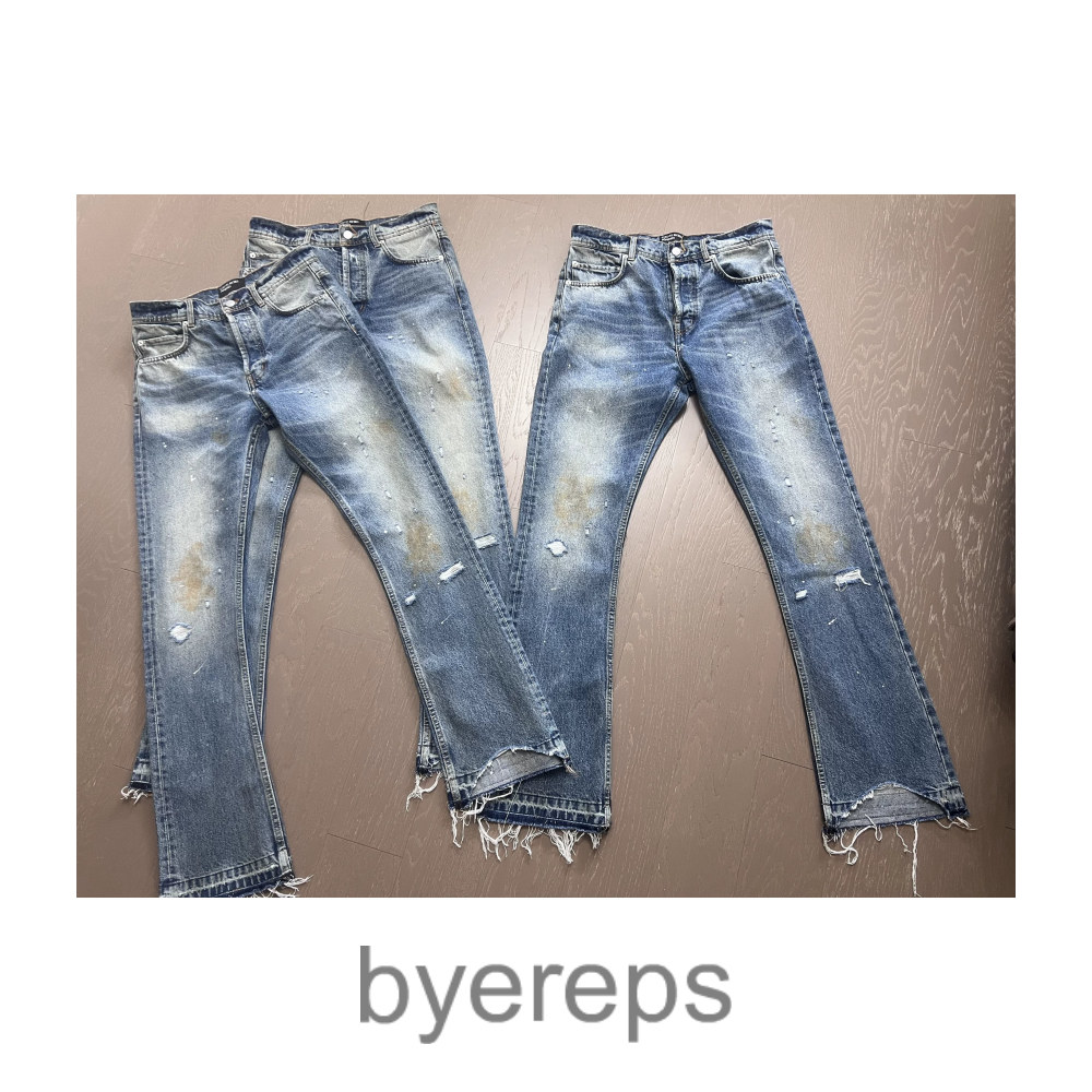Enfants Riches Déprimés ERD Washed Flared Jeans — photo 2 of 4