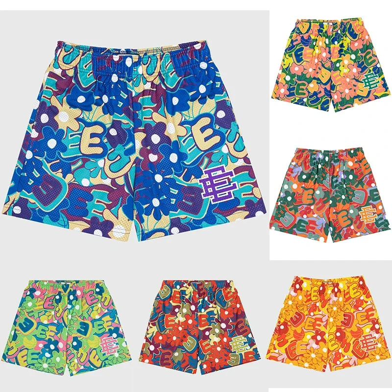 Eric Emanuel Bouquet Mesh Shorts