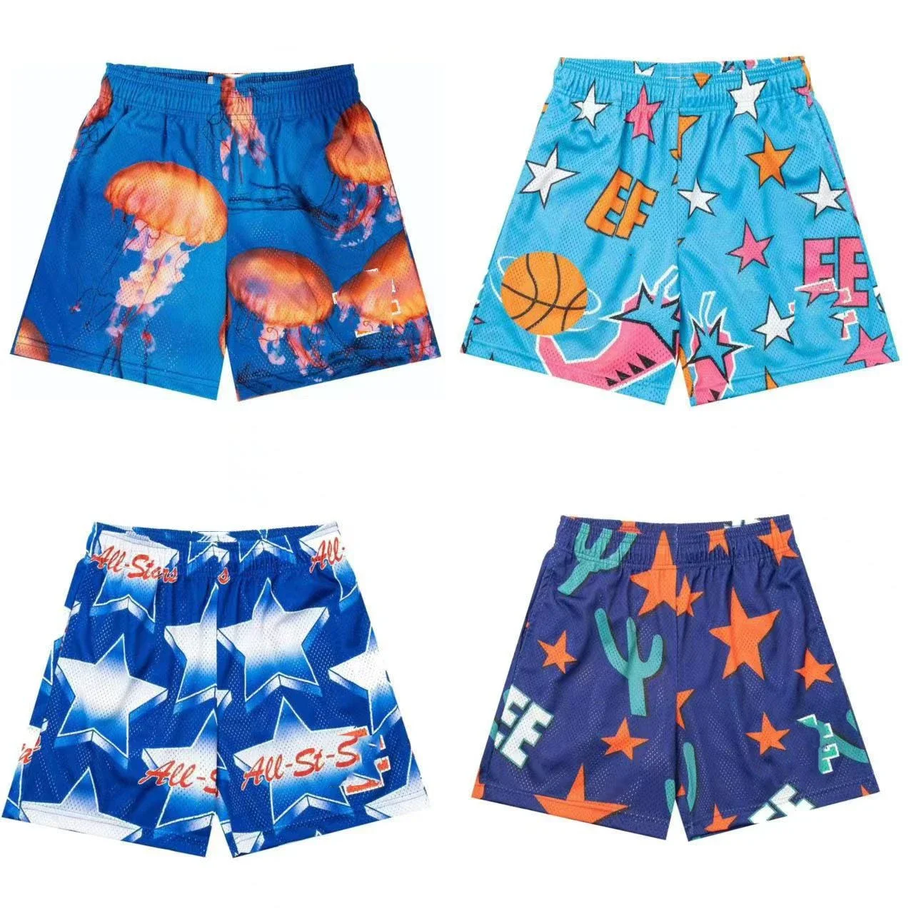 Eric Emanuel Mesh Shorts