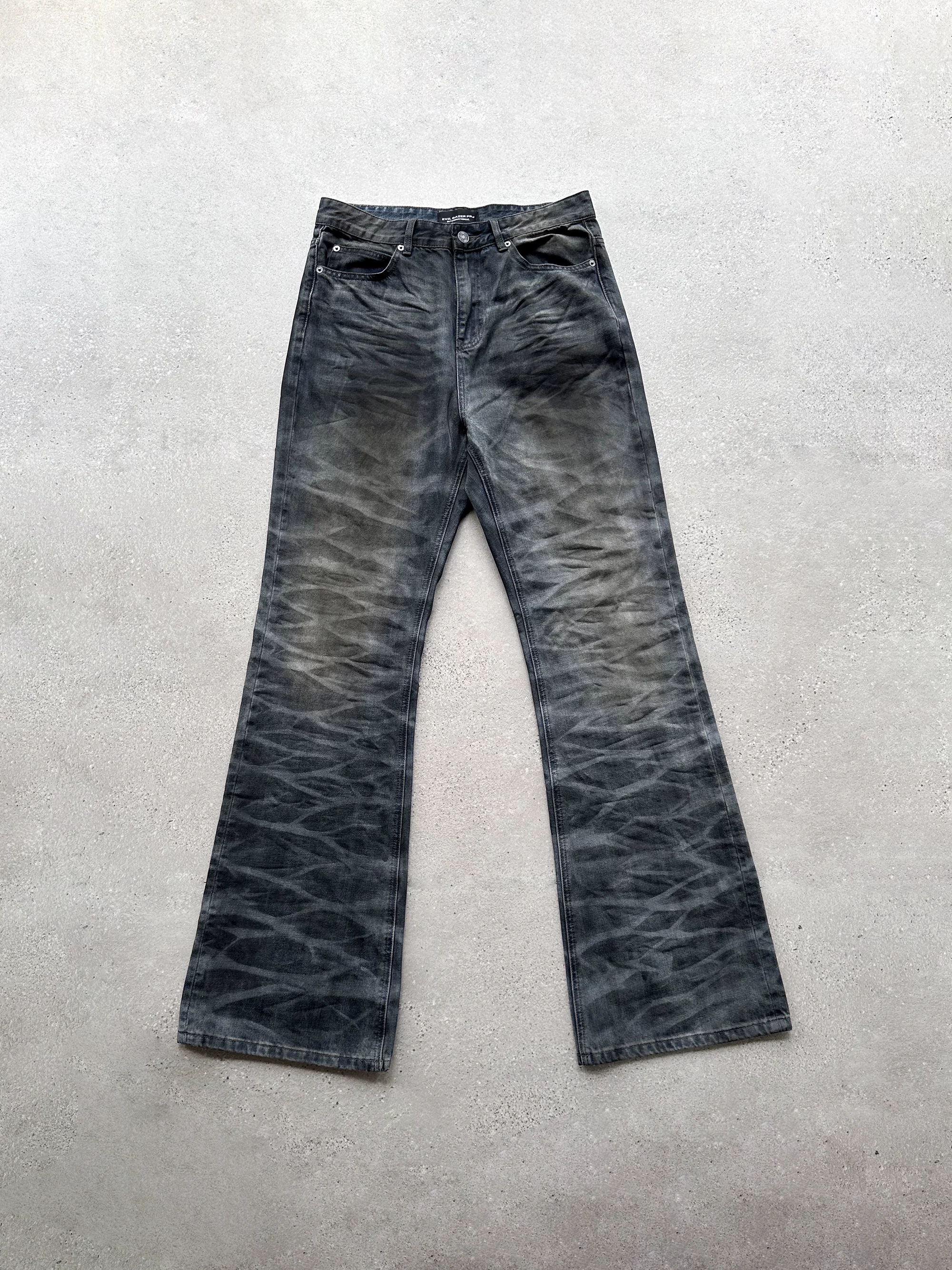 Evil Gazer Flared Jeans