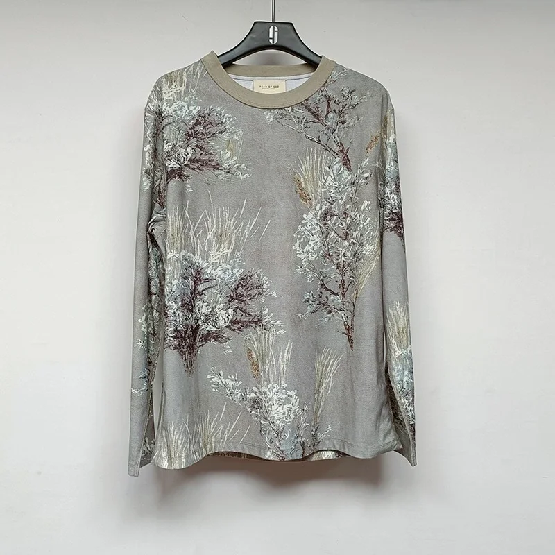 Fear of God Botanical Print Long-Sleeve Top