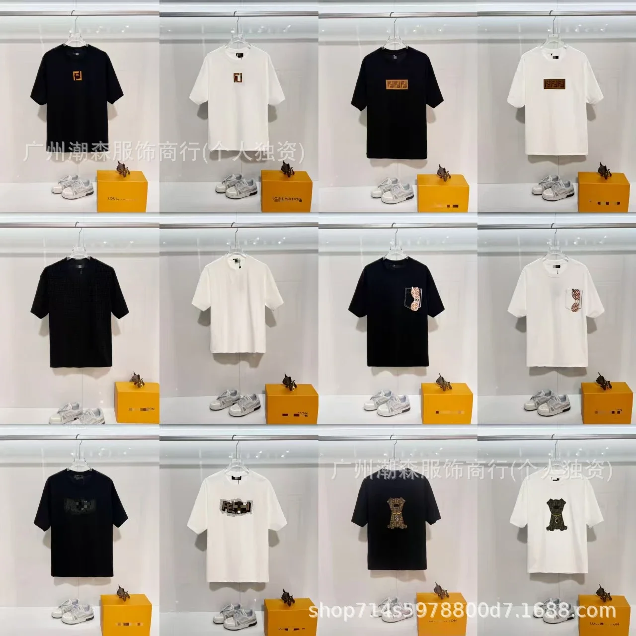 Fendi Casual T-Shirt Collection