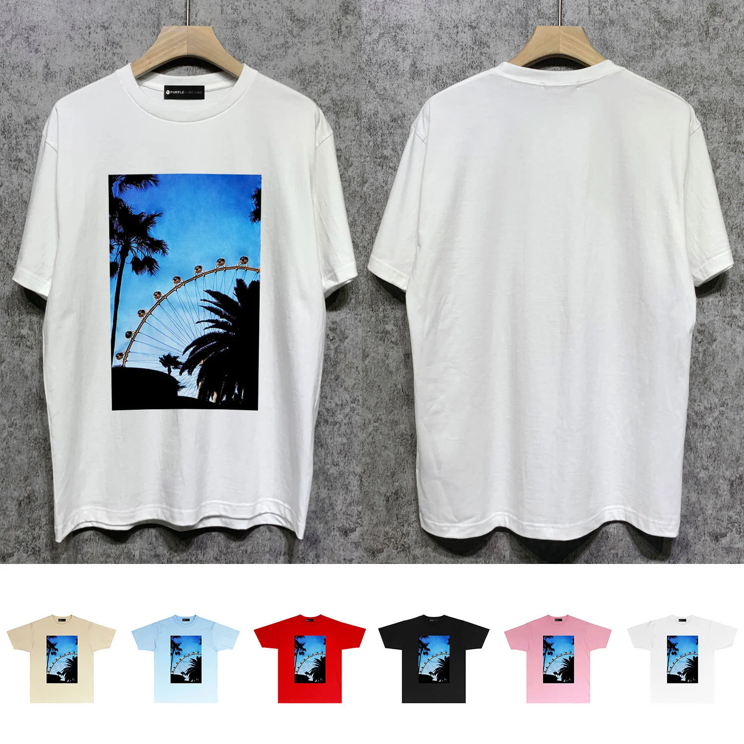 Ferris Wheel Graphic T-Shirt