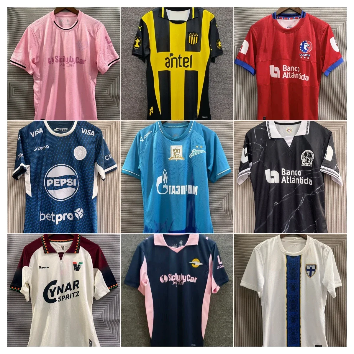 Football Jersey Collection (Multi-Team)