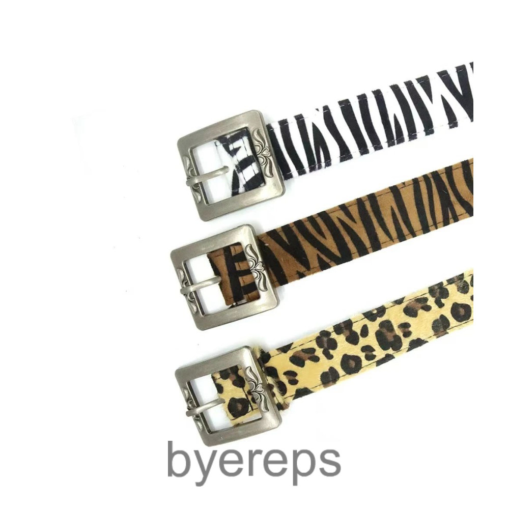Unbranded Fuzzy Leopard Belt — photo 3 of 4