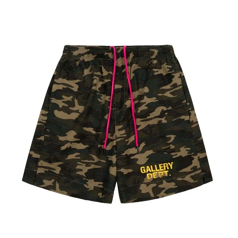 Gallery Dept. Camo Logo Shorts