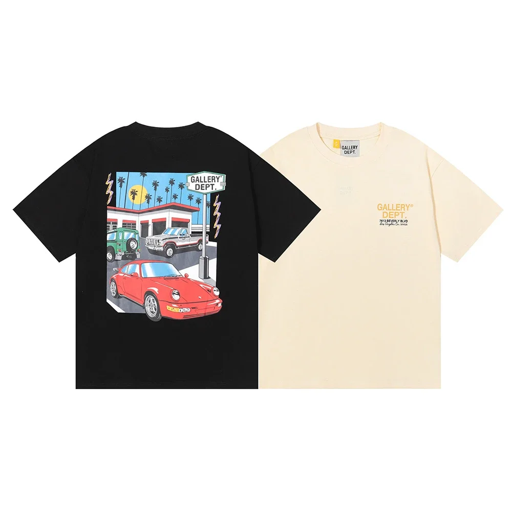 Gallery Dept Car Print T-Shirts