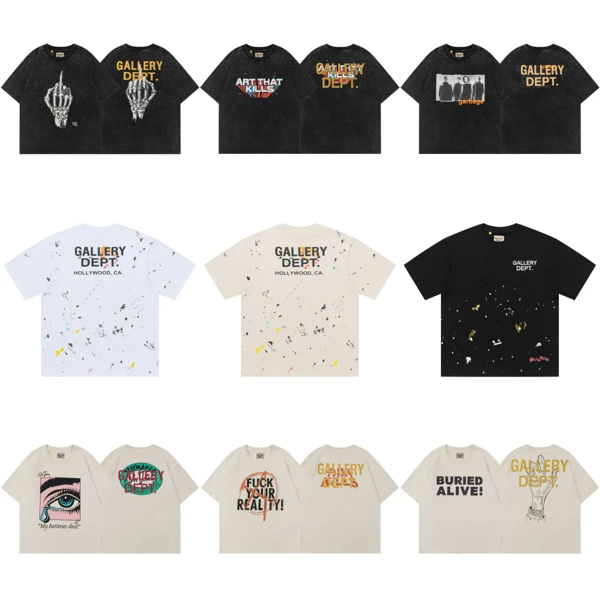 Gallery Dept Graphic T-Shirt Collection