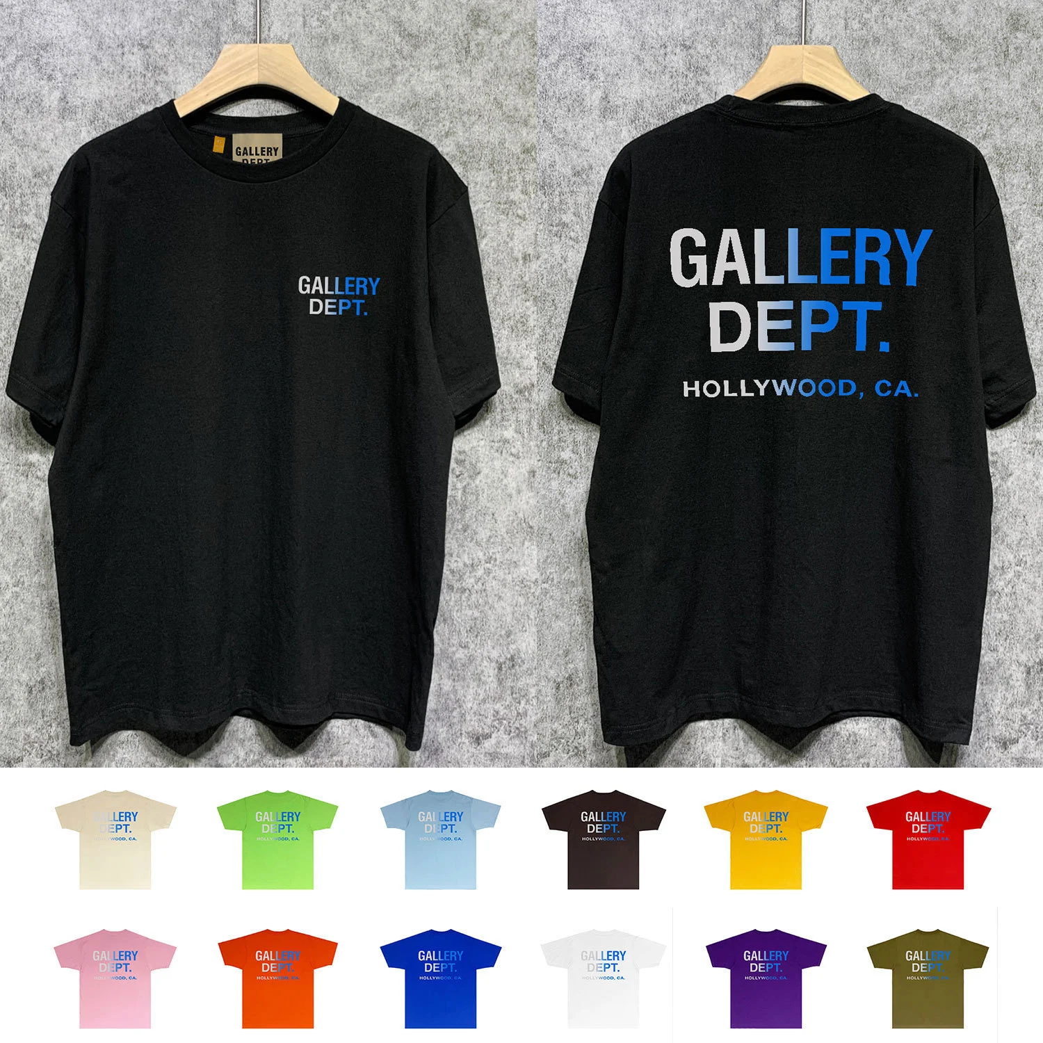 Gallery Dept. Hollywood Logo T-Shirt