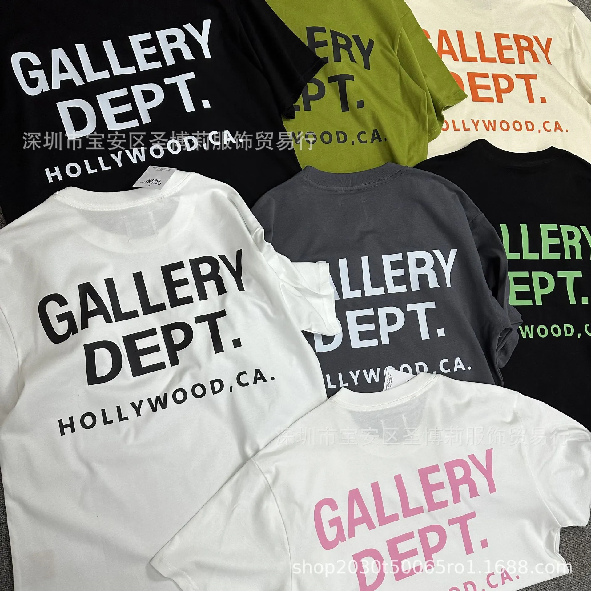 Gallery Dept. Hollywood Logo T-Shirts