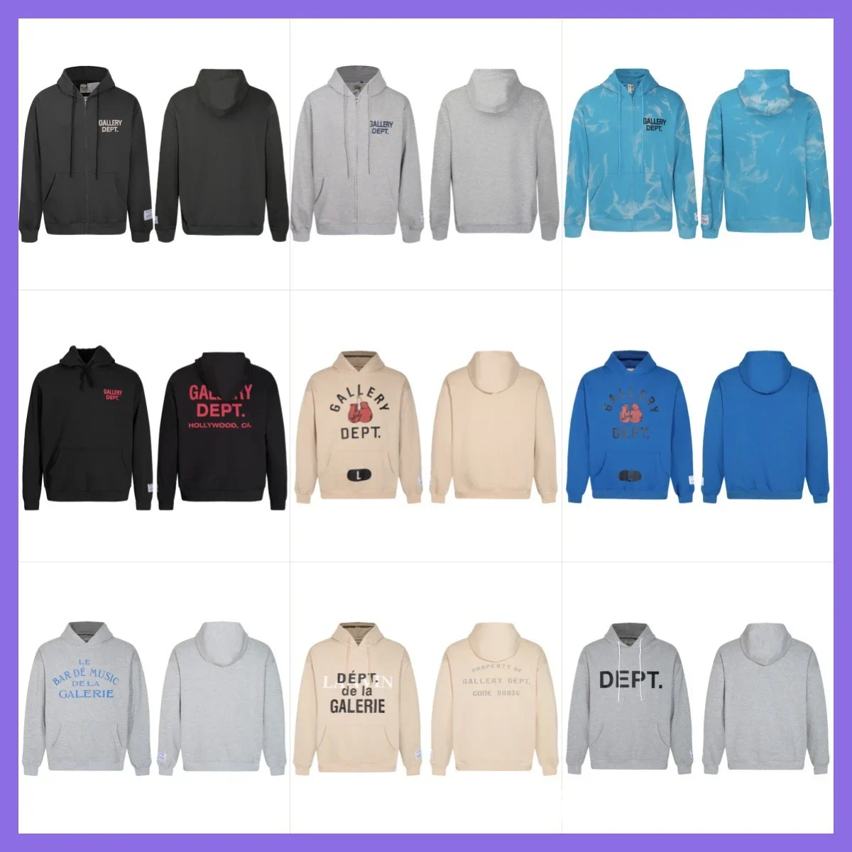 Gallery Dept Hoodie Collection
