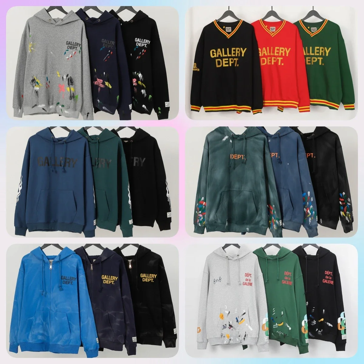 Gallery Dept Hoodie Collection