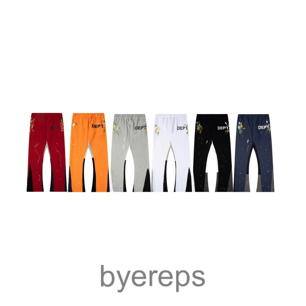 Gallery dept paint splatter flared sweats