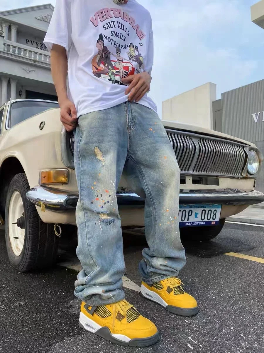 Gallery Dept. Paint Splatter Jeans