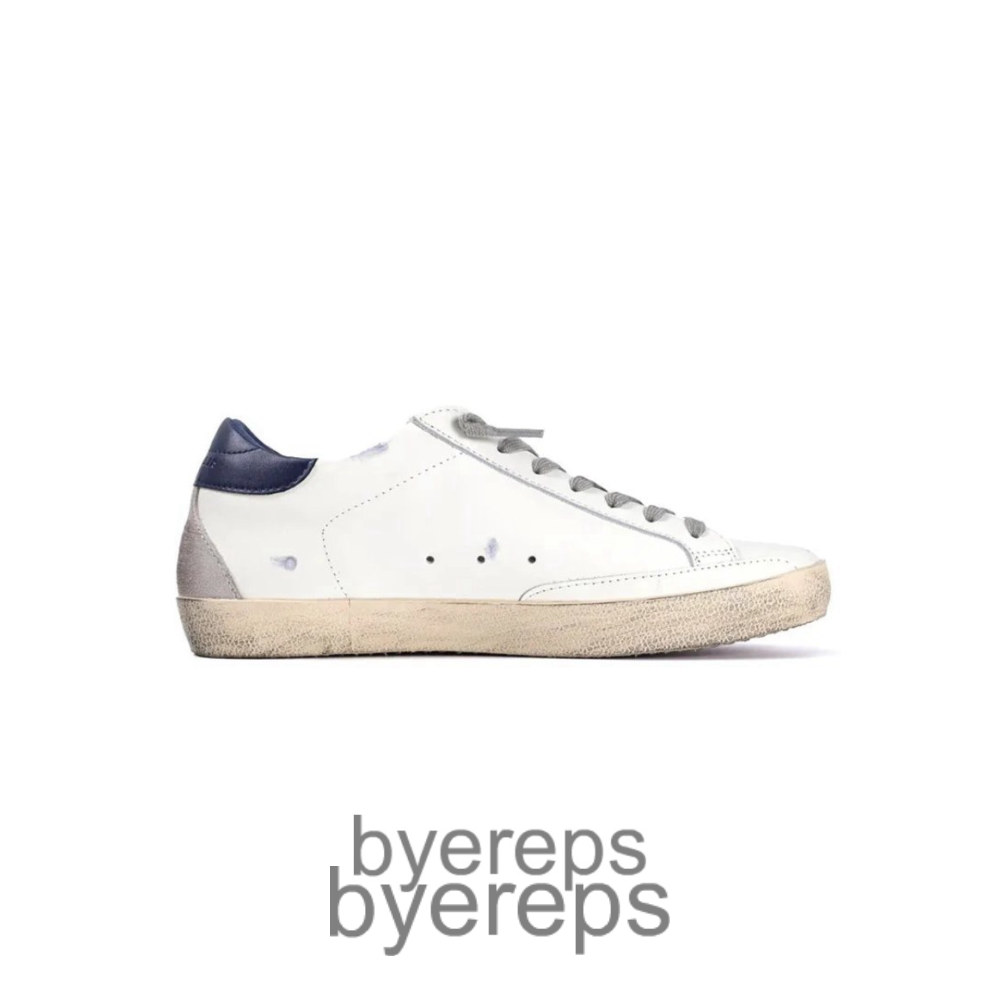 Ggdb Super Star Sneakers White Ice Night Blue