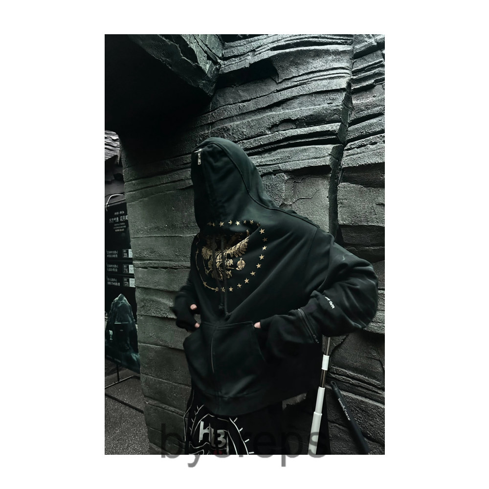 Grailz Project SS24 Double headed eagle zip-up