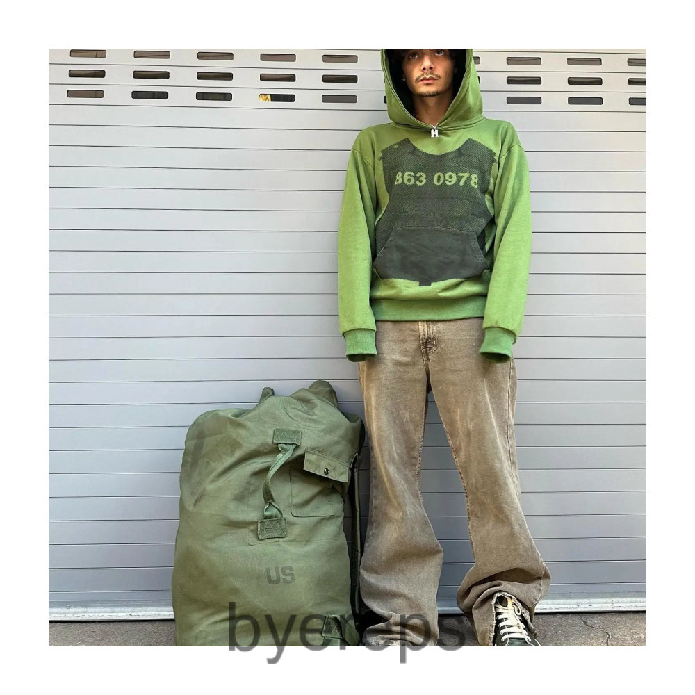 Green Vest Hoodie