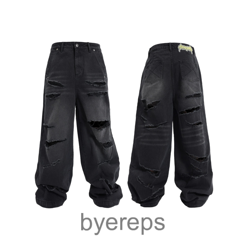 Groupmarek Black Knife Profile Baggy Denim