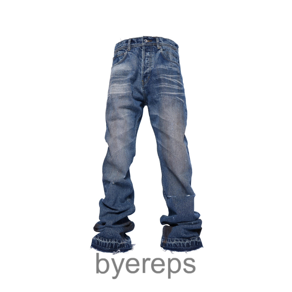 Groupmarek Blue Washed Rust Old Cat Denim