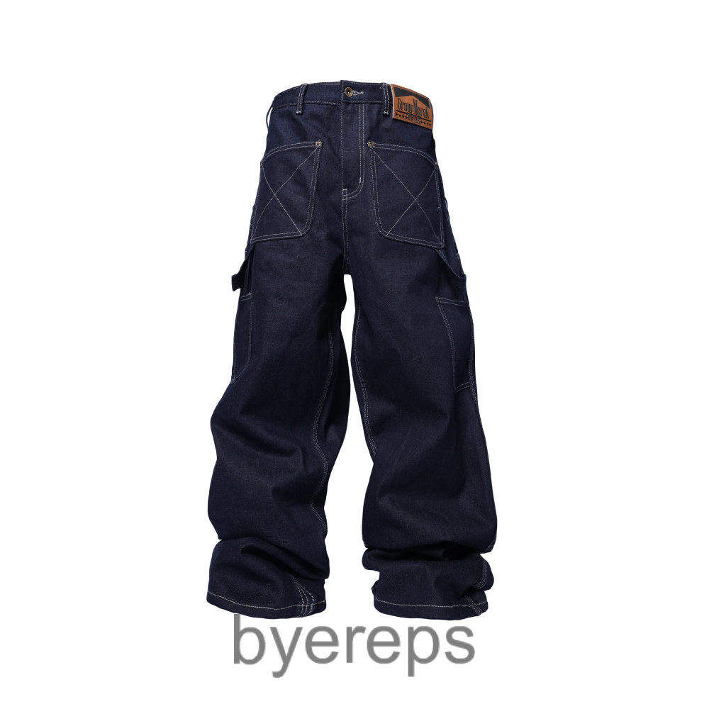 Groupmarek Raw Denim Reverse Double Knee