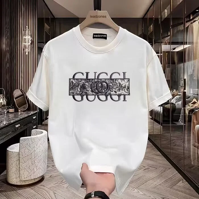 Gucci Logo Print Cotton T-Shirt