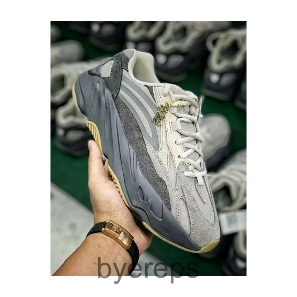 H12 Pure Original Coconut YEEZY700 BOOST V2 Tephra Volcano🌋Brown gray father shoes number FU7914