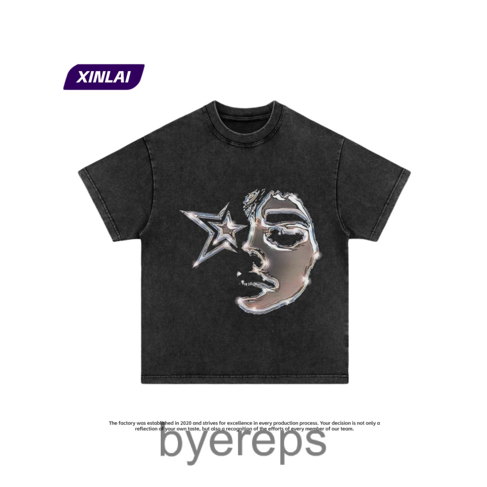 half human face Tee