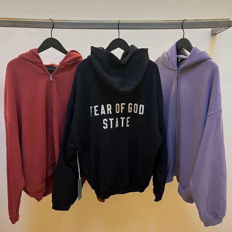 Heavy Fleece Full Zip Hoodie